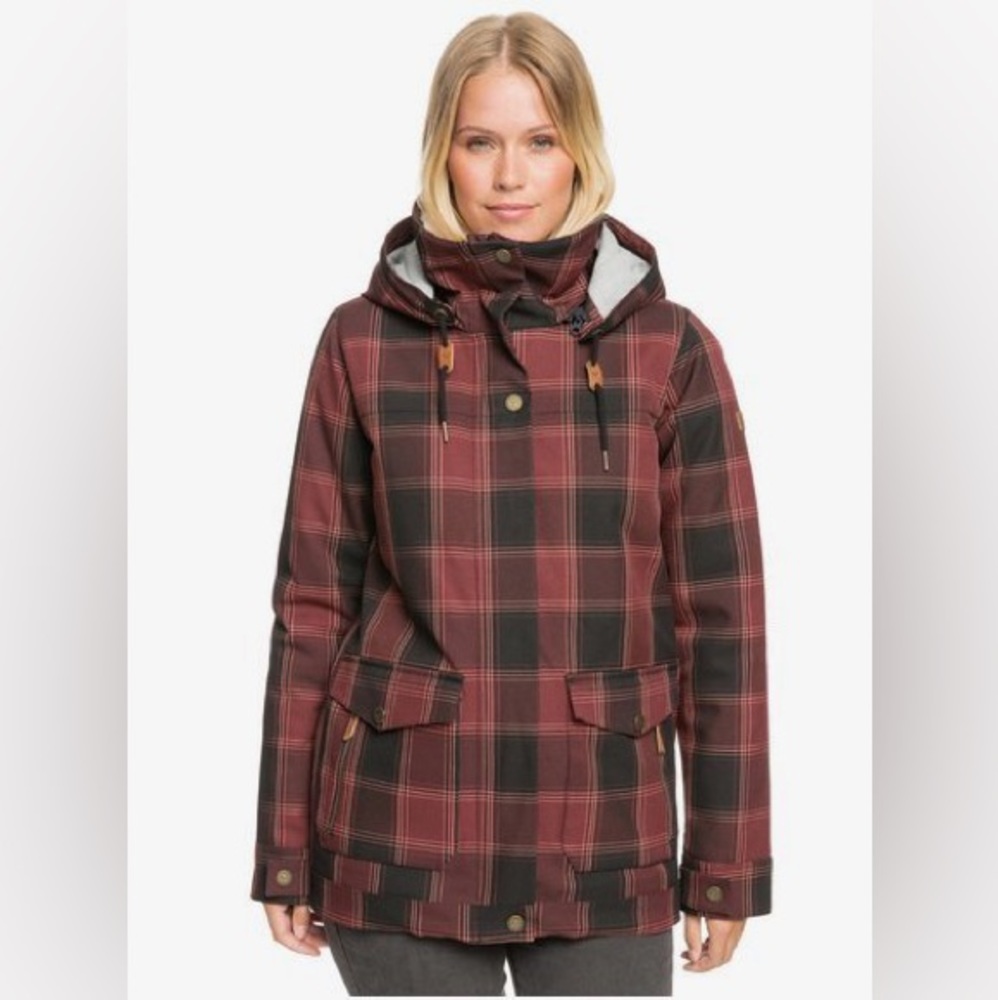Roxy Brightshine Hooded Longline Jacket